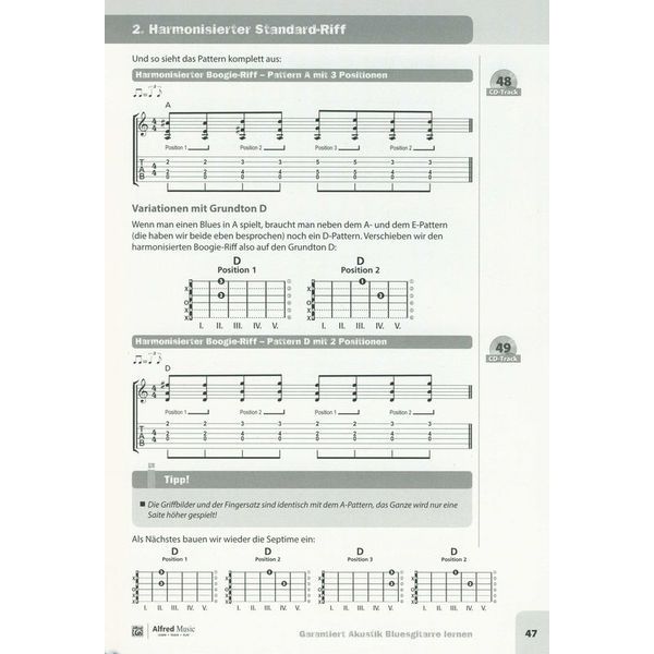 Alfred Music Publishing Garantiert Akustik-Bluesgit.