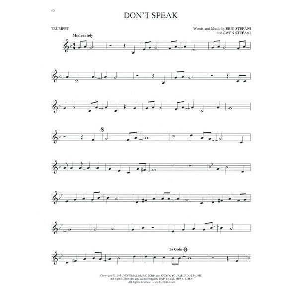 Hal Leonard Big Book Of Trumpet Songs