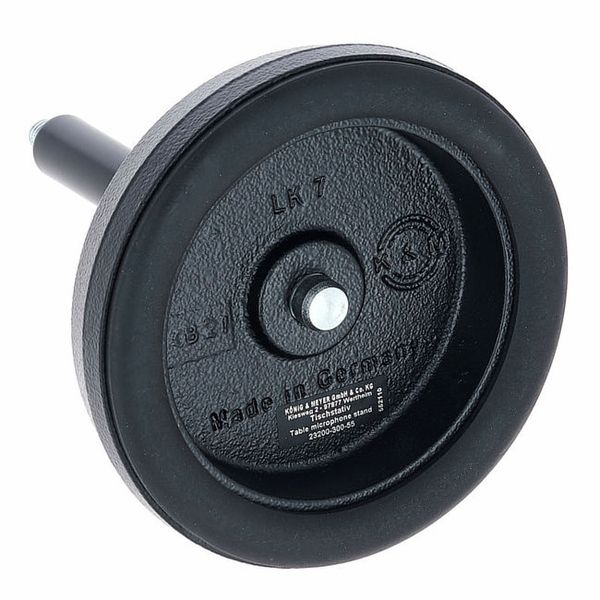 K&M 232BK Table Microphone Stand