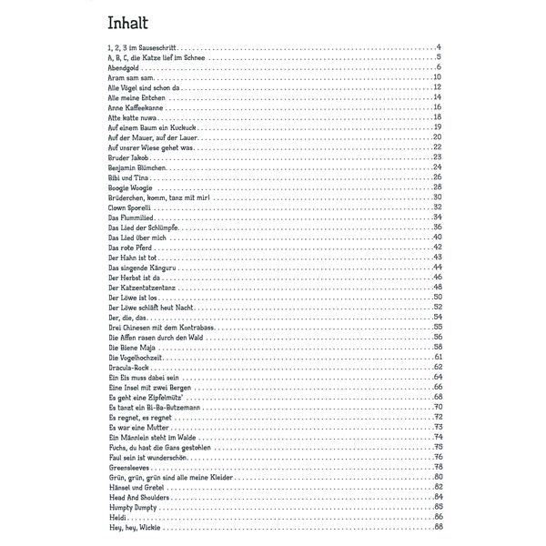 Bosworth 100 Kinderlieder für Akkordeon