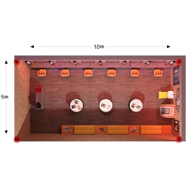 the box pro Waiting Room Bundle S black