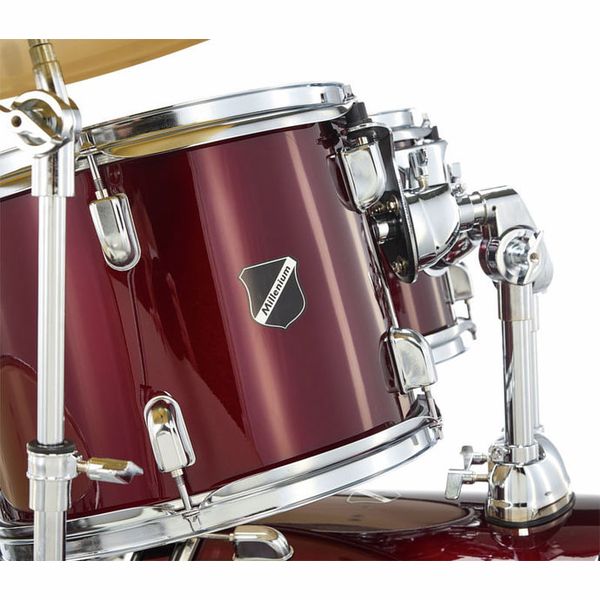 Millenium Focus 22 Drum Set Red