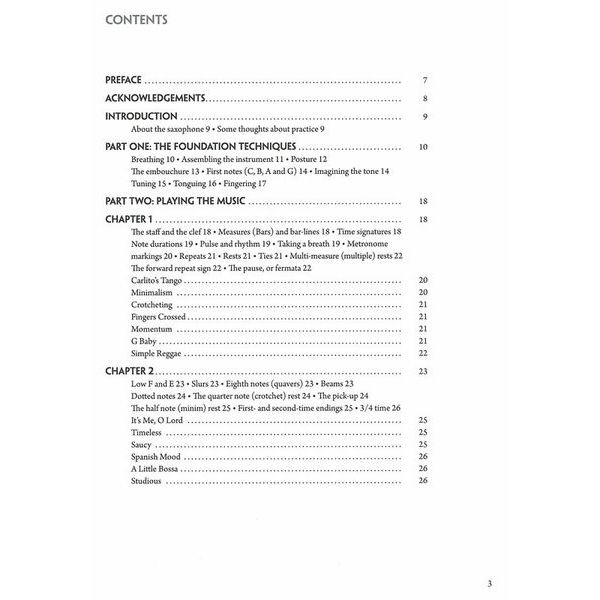 Schott The Saxophone Method 1