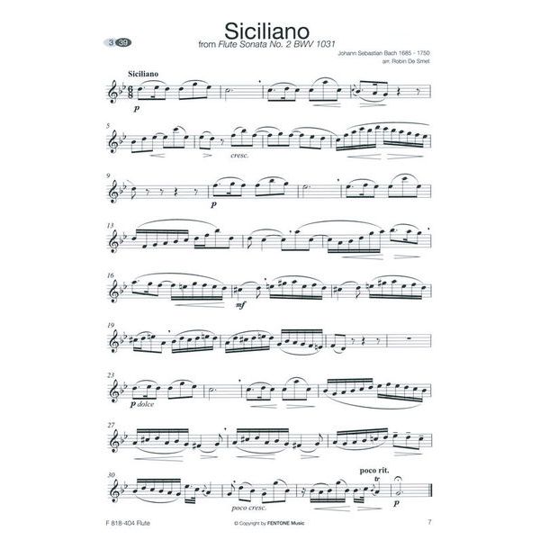 Fentone Music From Bach To Ravel Flute