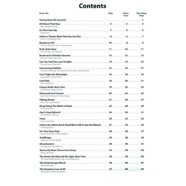 Alfred Music Publishing Top Hits from TV Trumpet