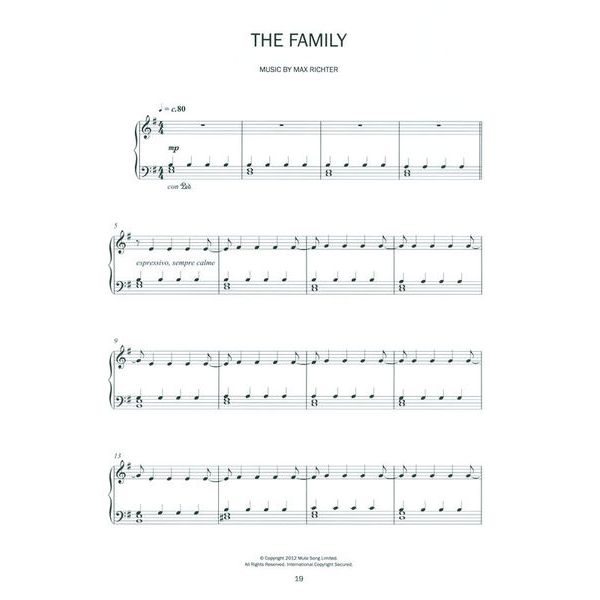 Chester Music Max Richter Piano Works