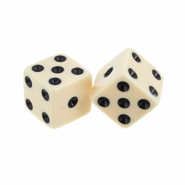 Allparts Dice Knobs Cream