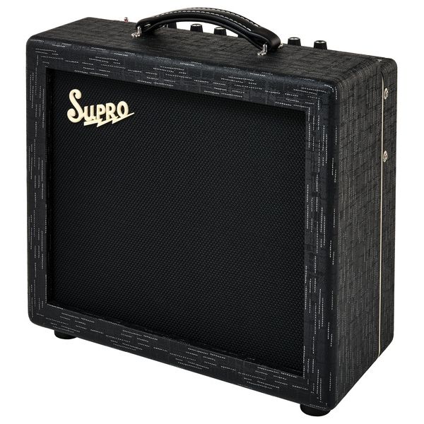 Supro Amulet 1x10 Black on Black