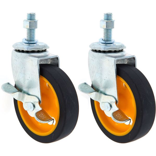 RockNRoller RCSTR4X1 4"x 1" Casters w. Br.