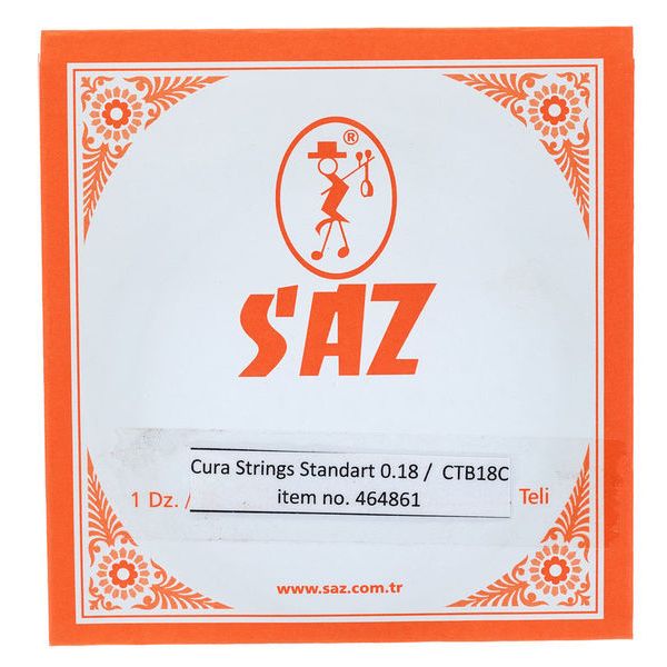 Saz CTB18C Cura Std. Str. Silver