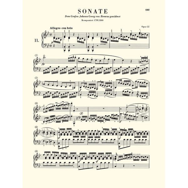 Henle Verlag Beethoven Klaviersonaten 1