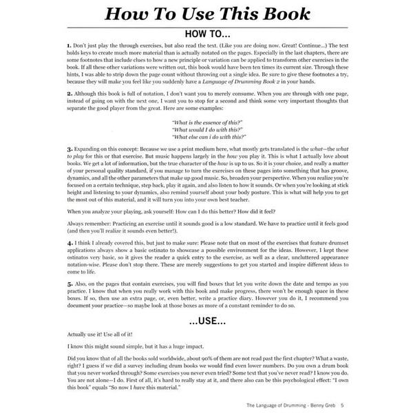 Hudson Music The Language of Drumming