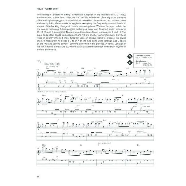 Hal Leonard Mark Knopfler Signature Licks