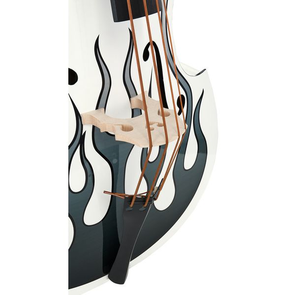 Thomann Rockabilly Vintage Flames WH/V