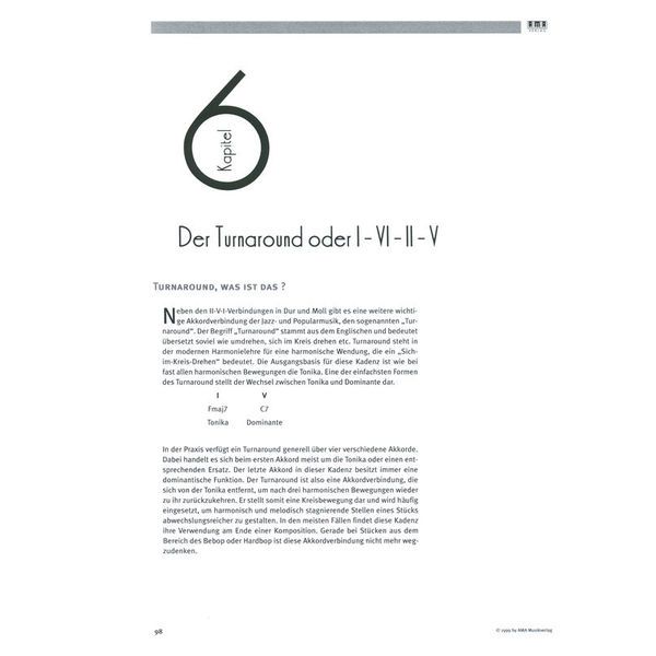 AMA Verlag Sagmeister's Jazzgitarre