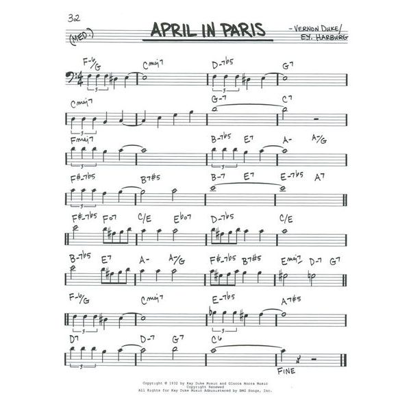 Hal Leonard Real Book 1 Bass Clef