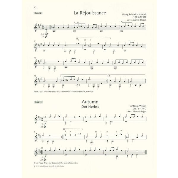 Schott Easy Concert Pieces Guitar 1