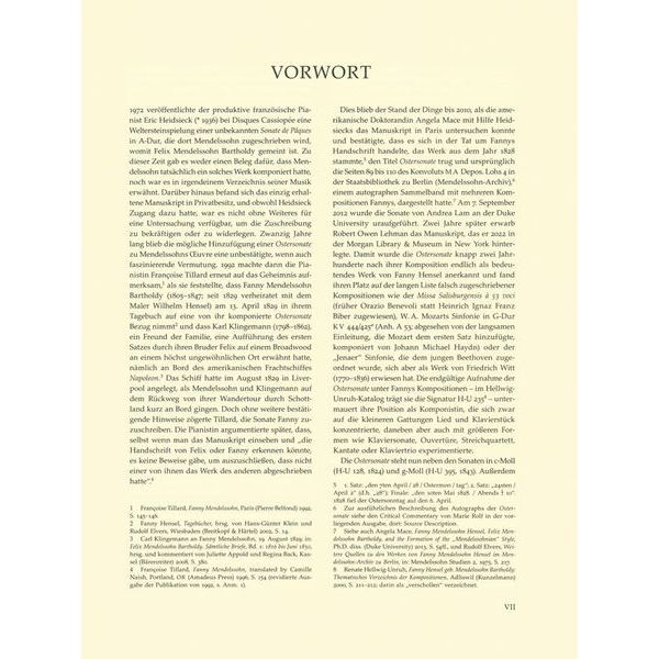 Brenreiter Hensel Ostersonate