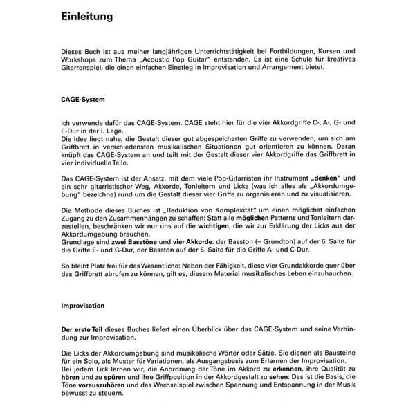 Edition Dux Acoustic Pop Guitar Soloing