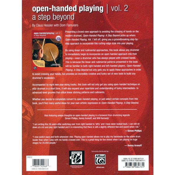 Alfred Music Publishing Open-Handed Playing 2