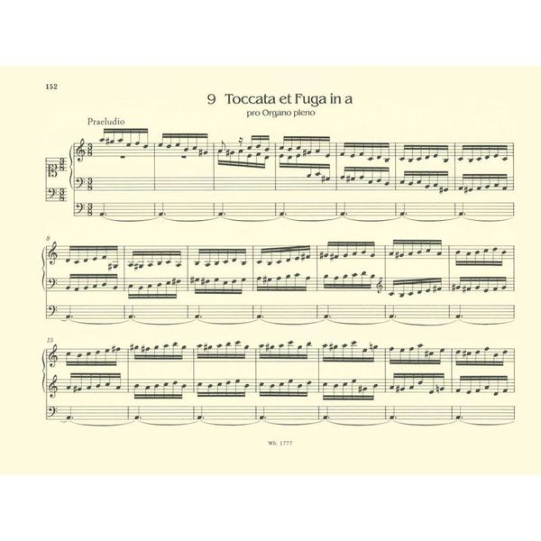 Breitkopf & Hrtel Krebs Orgelwerke I