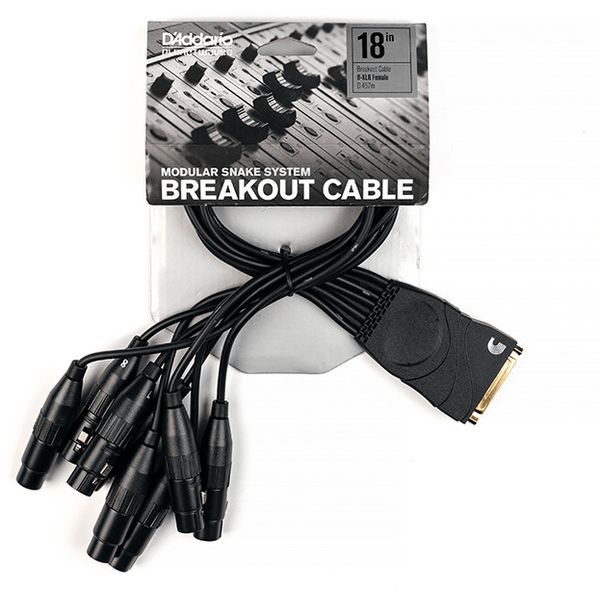 Daddario PW-XLRFB-01 Modular Snake