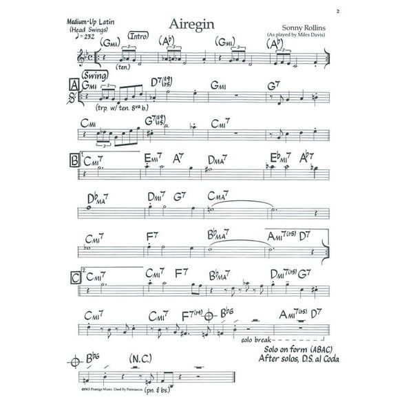 Sher Music Co. The New Real Book Bb