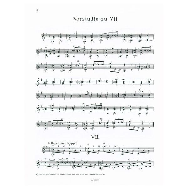 Universal Edition Sor 12 leichte Etüden