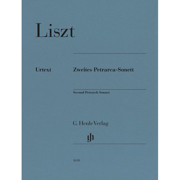 Henle Verlag Liszt Zweites Petrarca-Sonett