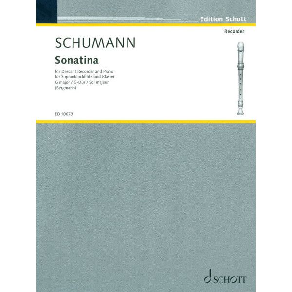 Schott Schumann Sonatina