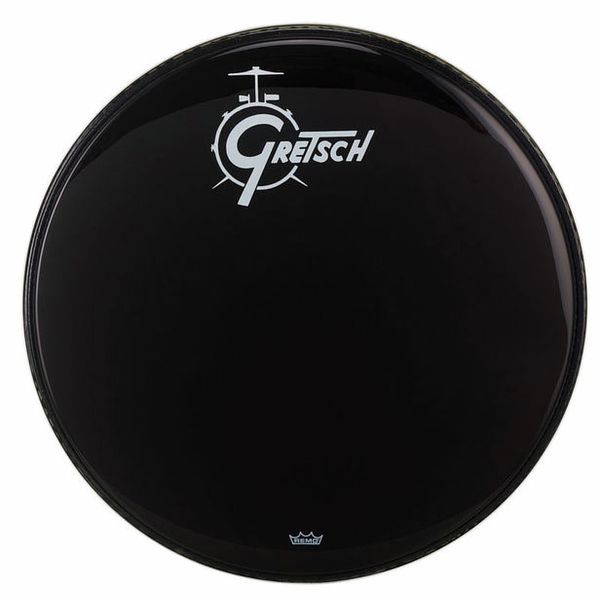 Gretsch Drums 20" Bass Drum Head Black/Logo