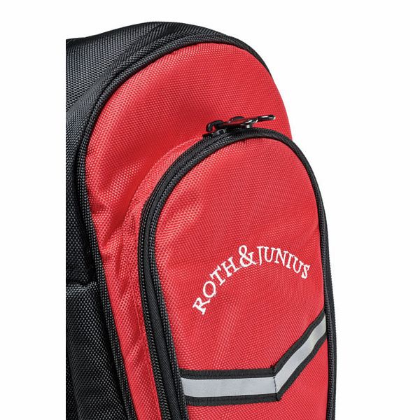 Roth & Junius CSB-01 3/4 BK/RD Cello Bag