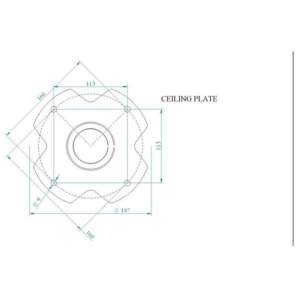 Euromet Arakno Mini Projector Mount Wh