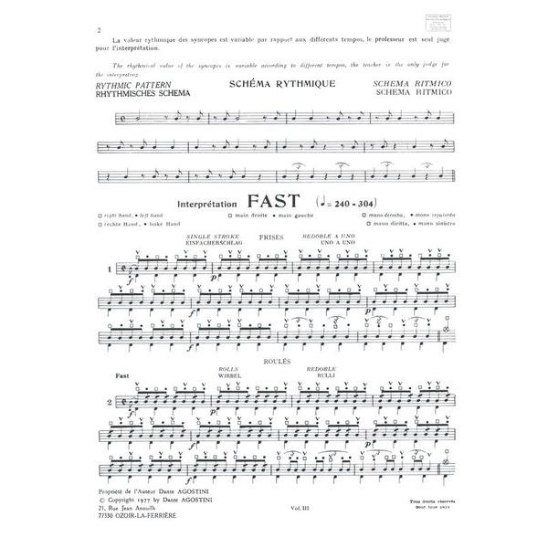 Dante Agostini Méthode De Batterie 3