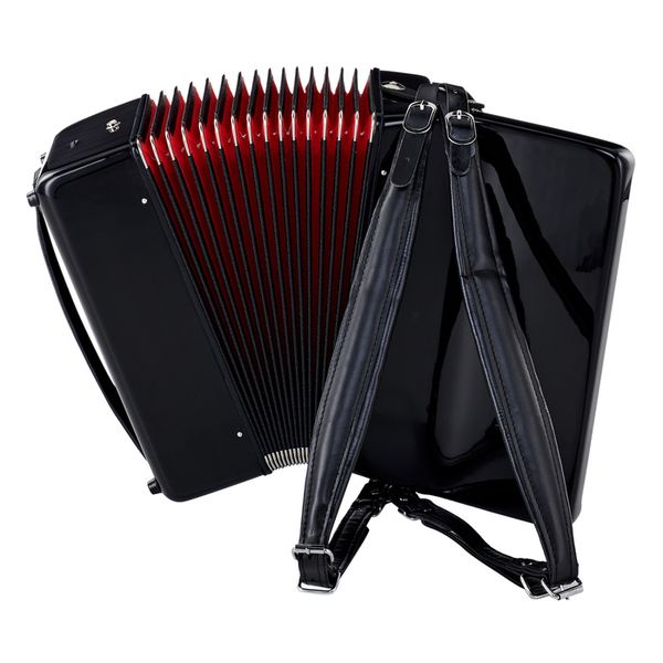 Startone Piano Accordion 48 Black MKII