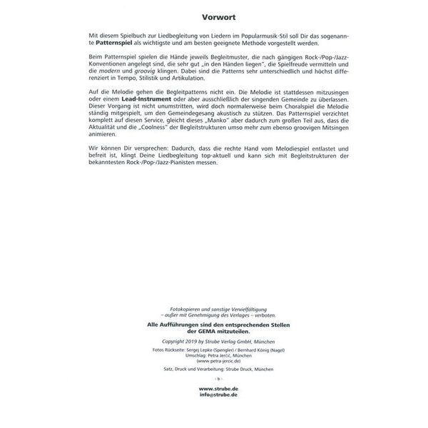 Strube Verlag Das Pattern-Spielbuch