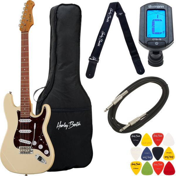 Harley Benton ST-62 VW Vintage Series Bundle