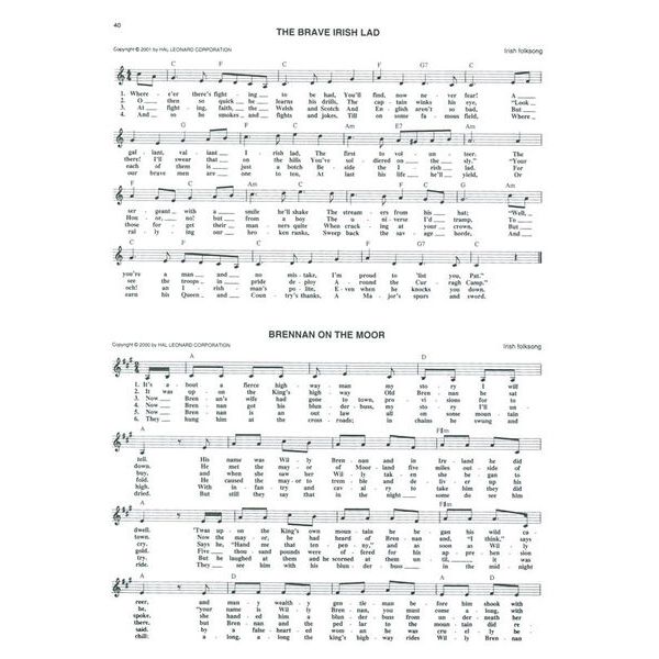 Hal Leonard Celtic Fake Book