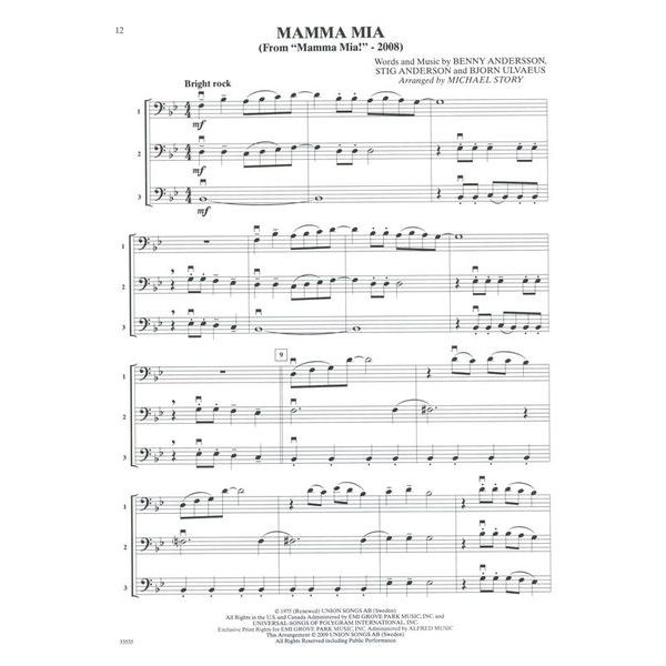 Alfred Music Publishing Movie Trios For All Cello/Bass