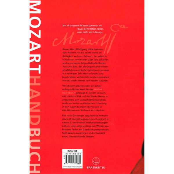 Brenreiter Mozart-Handbuch
