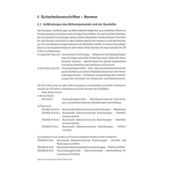 De Gruyter Bühnentechnik