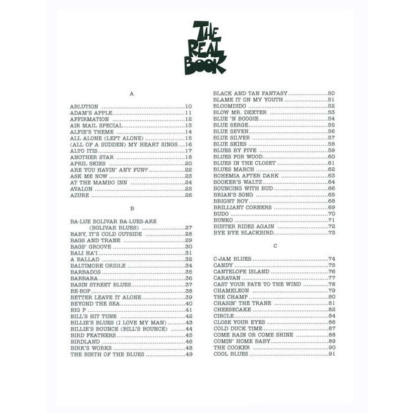 Hal Leonard Real Book 2 C