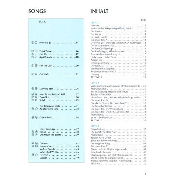 Schott Saxophon Spielen Hobby A-Sax 1