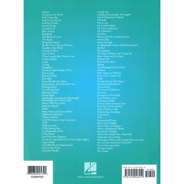 Hal Leonard 101 Beautiful Songs A-Sax