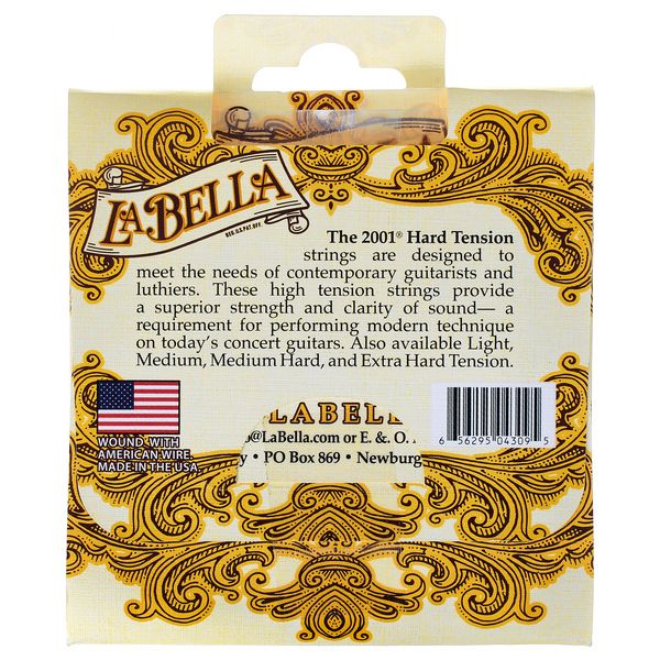 La Bella 2001 Classical Hard