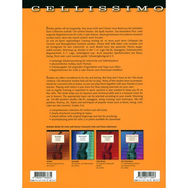 Schott Cello Studies