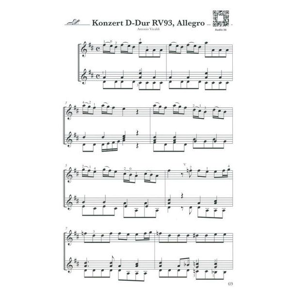 Voggenreiter Schönste Stücke Konzertgitarre