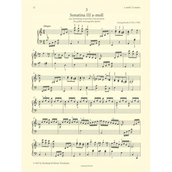 Breitkopf & Hrtel Tonartenbuch