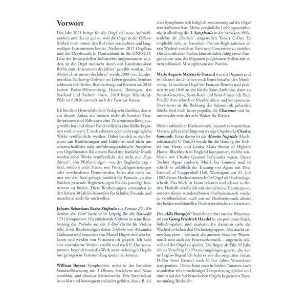 Heinrichshofen Verlag Festliches for Orgel