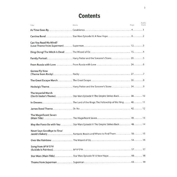 Alfred Music Publishing Movie Favorites Horn in F